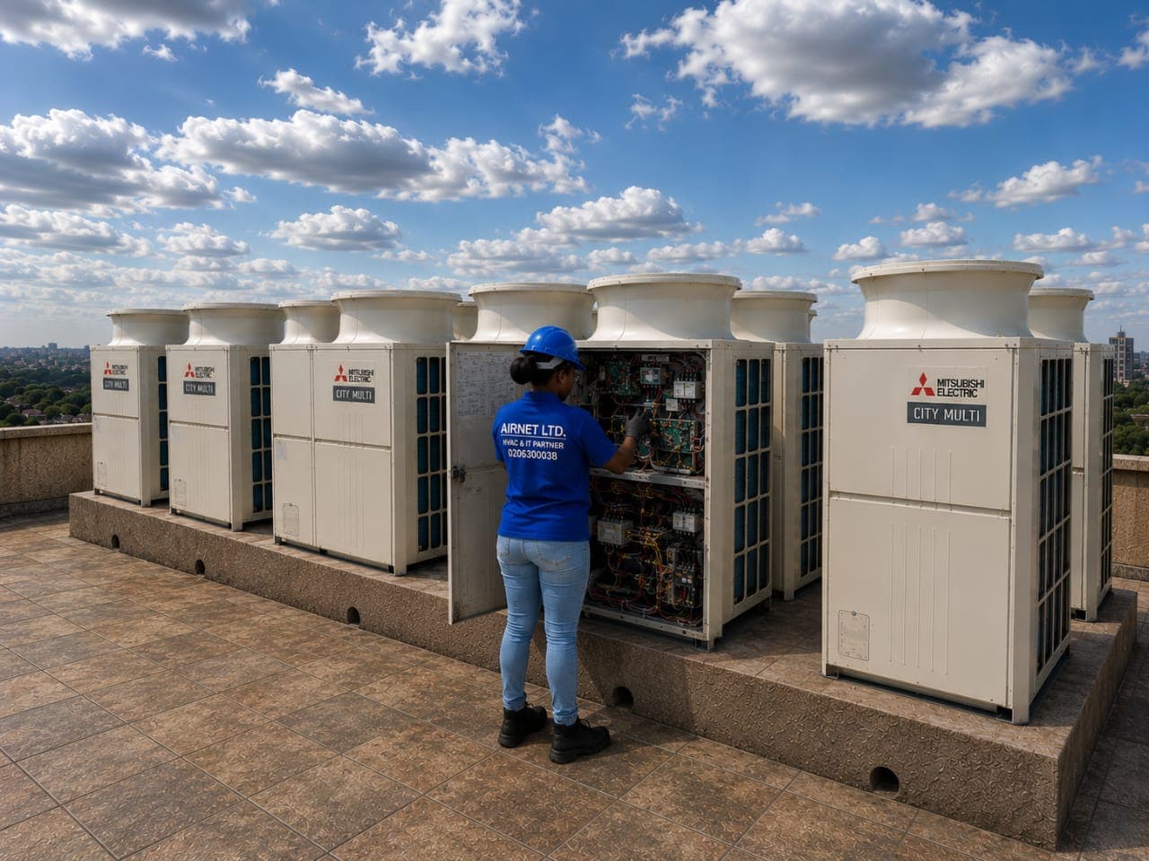 Servicing and Maintenance of Air Conditioning Systems for a Leading Power Generation Firm