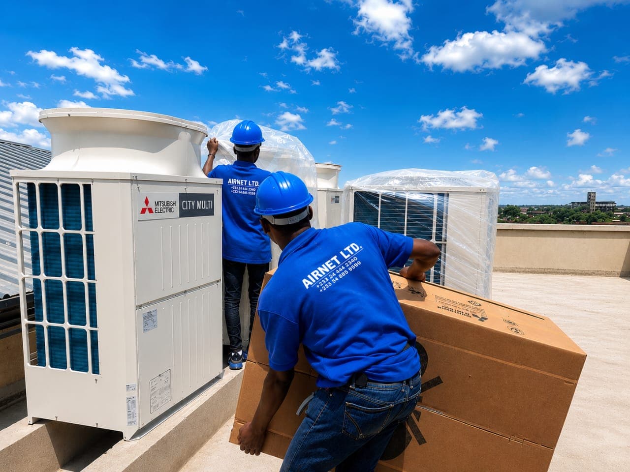 Servicing and Maintenance of Air Conditioning Systems for a Real Estate Firm